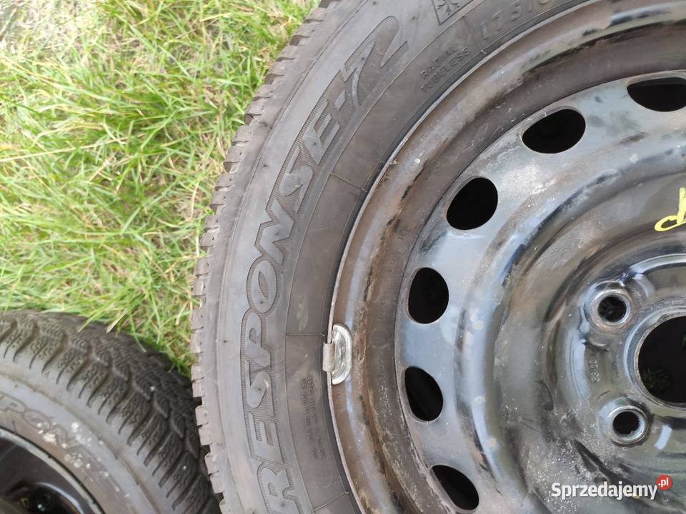 Toyota Yaris Aygo koła opony zima Dunlop Winter Lubań