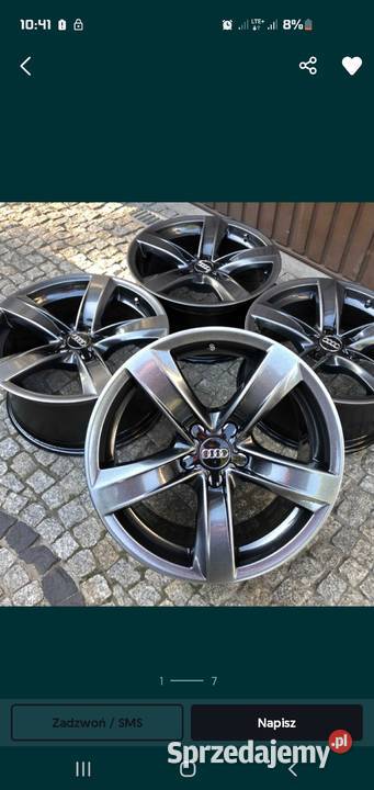 Felgikoła audi 5x112 Osiek