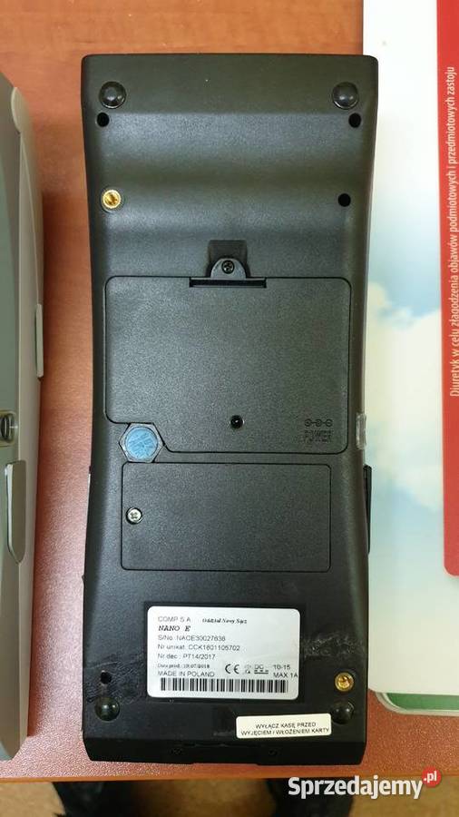 Kasa fiskalna NOVITUS Nano E czarna Pozostałe