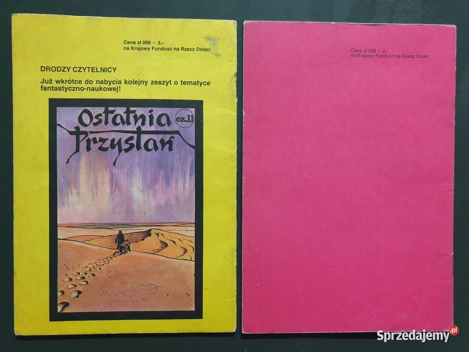 Ostatnia Przystań cz1 i 2 komplet wydanie 2 1989 Gdynia sprzedam