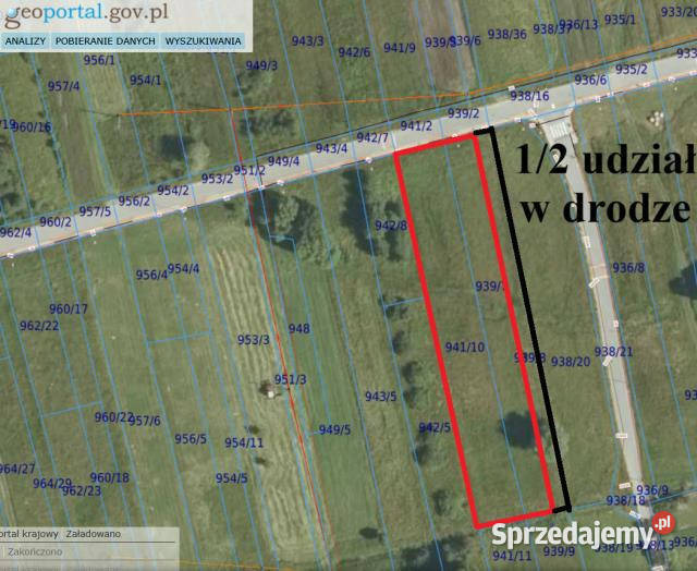 Grunt 3084 metry Jodłówka 25m