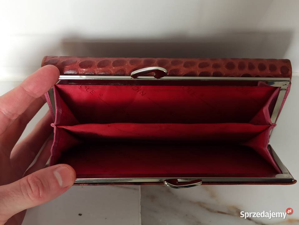 Portfel damski skrzany Nicole Oława