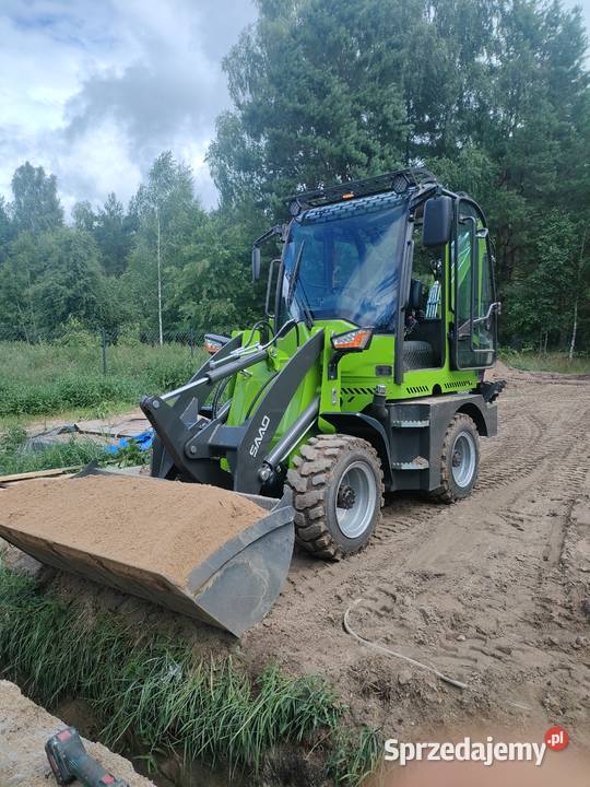 Koparko ładowarka jcb warmińsko-mazurskie
