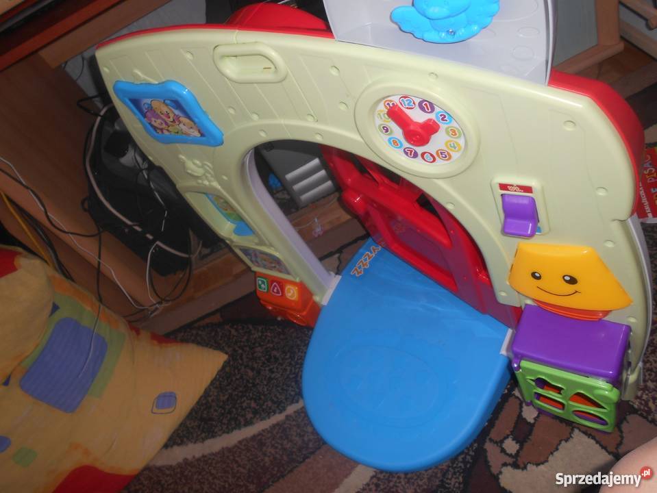 Edukacyjny Domek Malucha Fisher 3 poziomy nauki Fisher Price