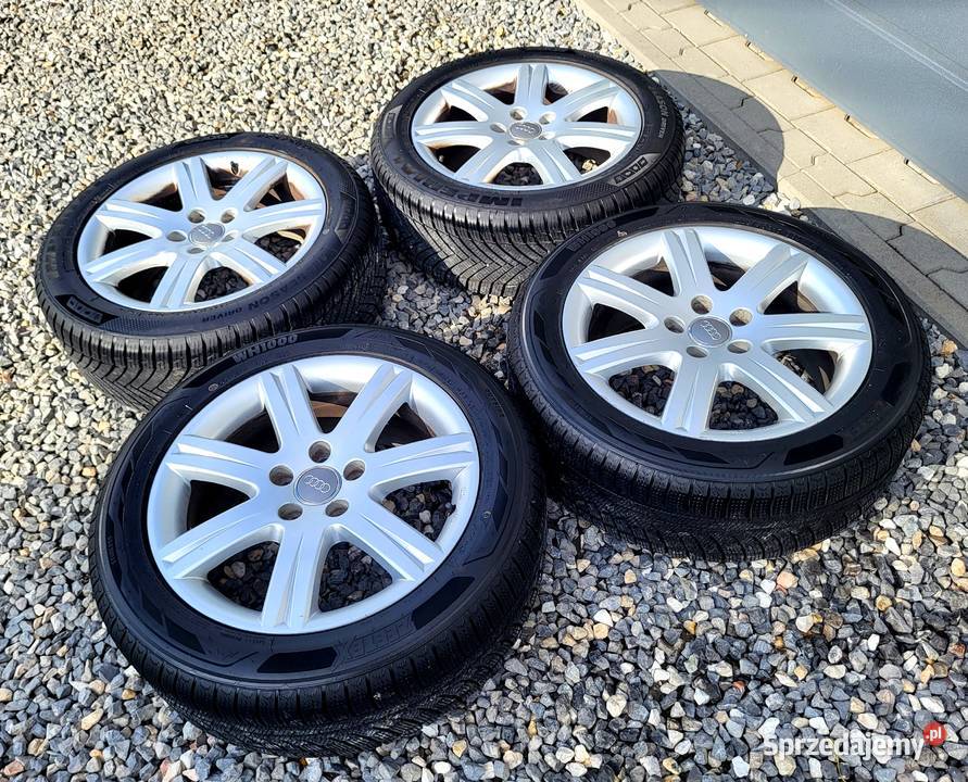 Alufelgi AUDI 17 5 x 112 NOWE OPONY 2255017 Kraków