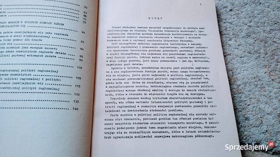 Porty morskie w polityce regionalnej Krystyna Gdańsk