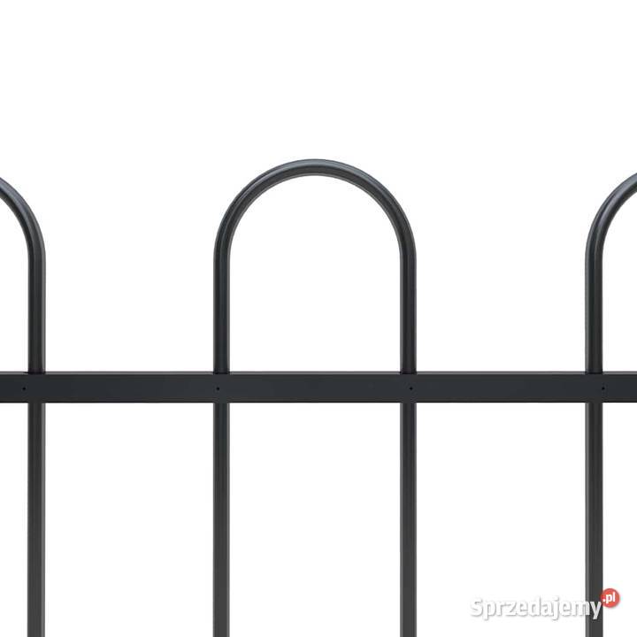 vidaXL Ogrodzenie ogrodowe z obręczą stal Pozostałe