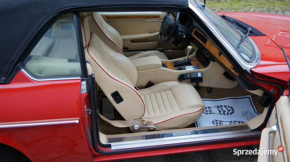 Jaguar XJS XJS 53 V12 Cabrio Edycja Classic czerwony Koszalin sprzedam