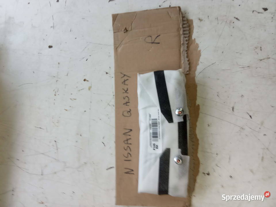 NISSAN QASHQAI PODUSZKI FOTELI pomorskie