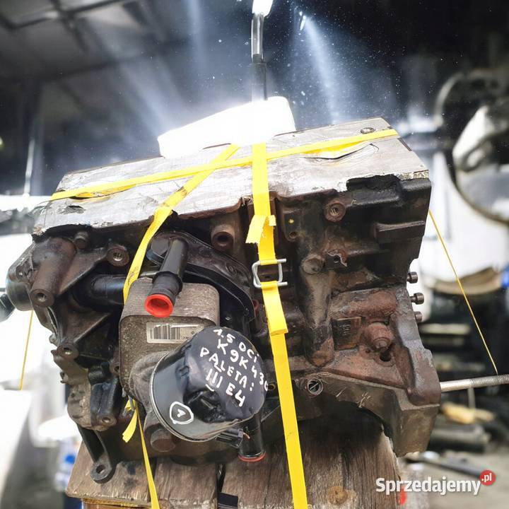 DÓŁ SILNIKA K9K430 Nissan Qashqai 15 DCI 110 osobowe lubelskie Rudka