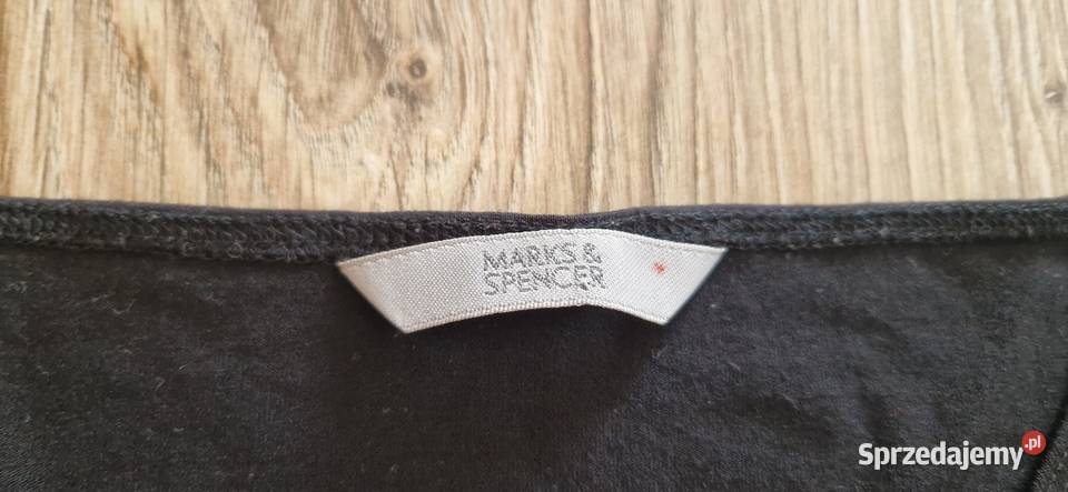 bluzka top koszulka r 40 L Marks Spencer czarna Kraków sprzedam