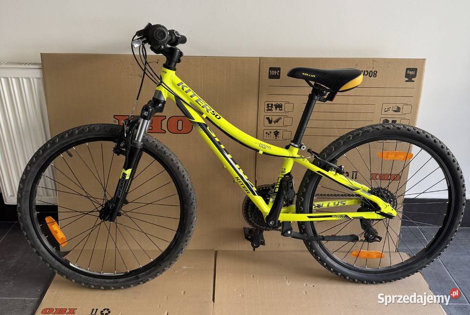 Kellys Kiter 50 24 stan idealny nowy amortyzator Poznań sprzedam