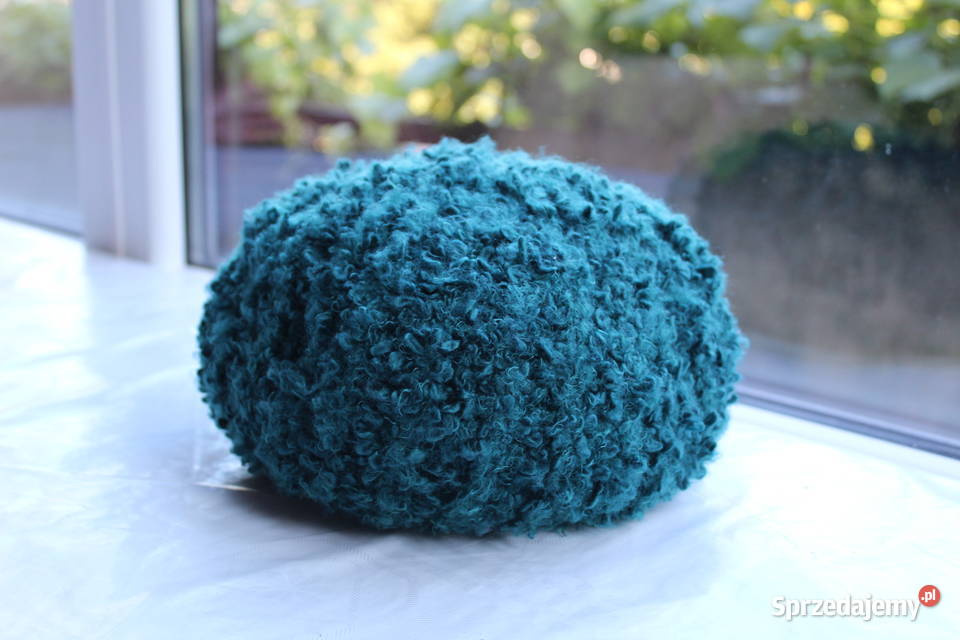 Turkusowy Szalik Czapka Zestaw Czapka Zimowa sprzedam