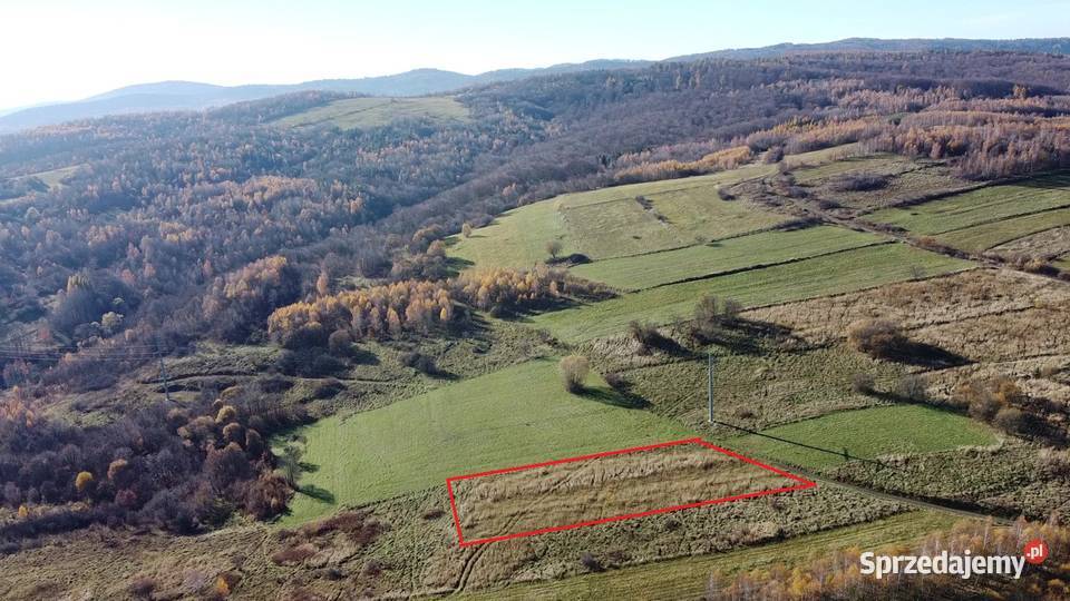 Widokowa działka Makowiska 6zł/m2 sprzedam