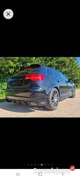 Audi RS3 8P Lift Sportback 2012r Belka pod małopolskie Skawina