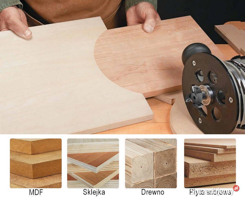 Frez do planowania płaszczyzn 35mm uchwyt 8mm Krosno