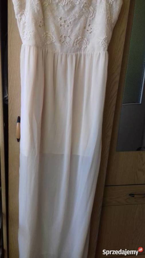 Suknia długa 38 WYSYŁKA Iława sprzedam