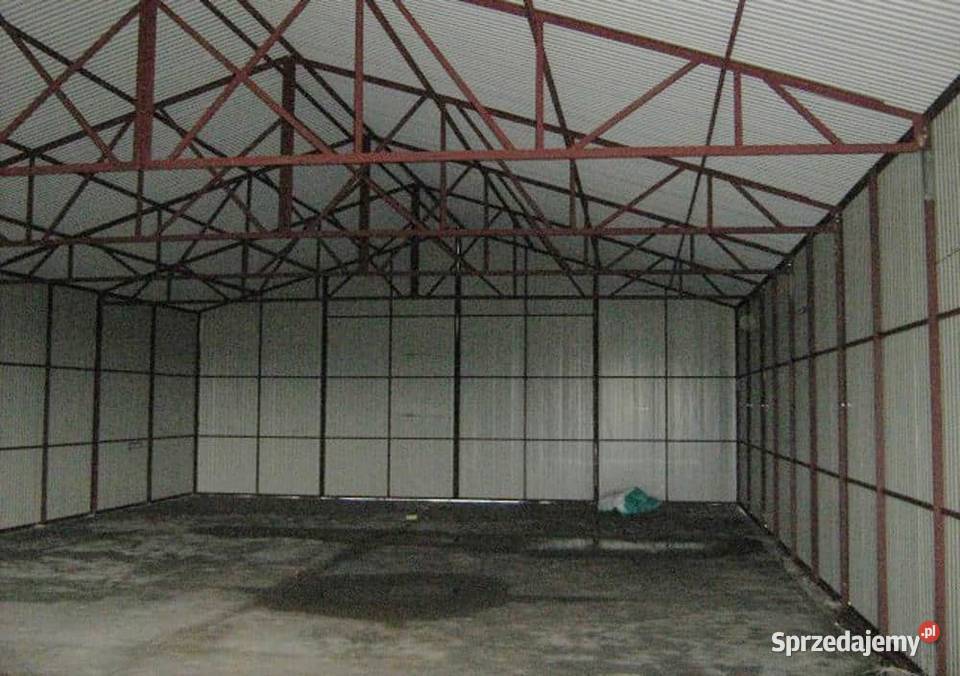 Blaszana hala 1020 m biała Kraków