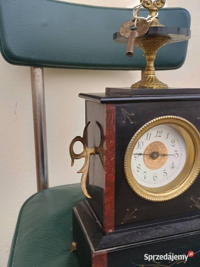 Francuski zegar marmurowy chodzik Rzeszów