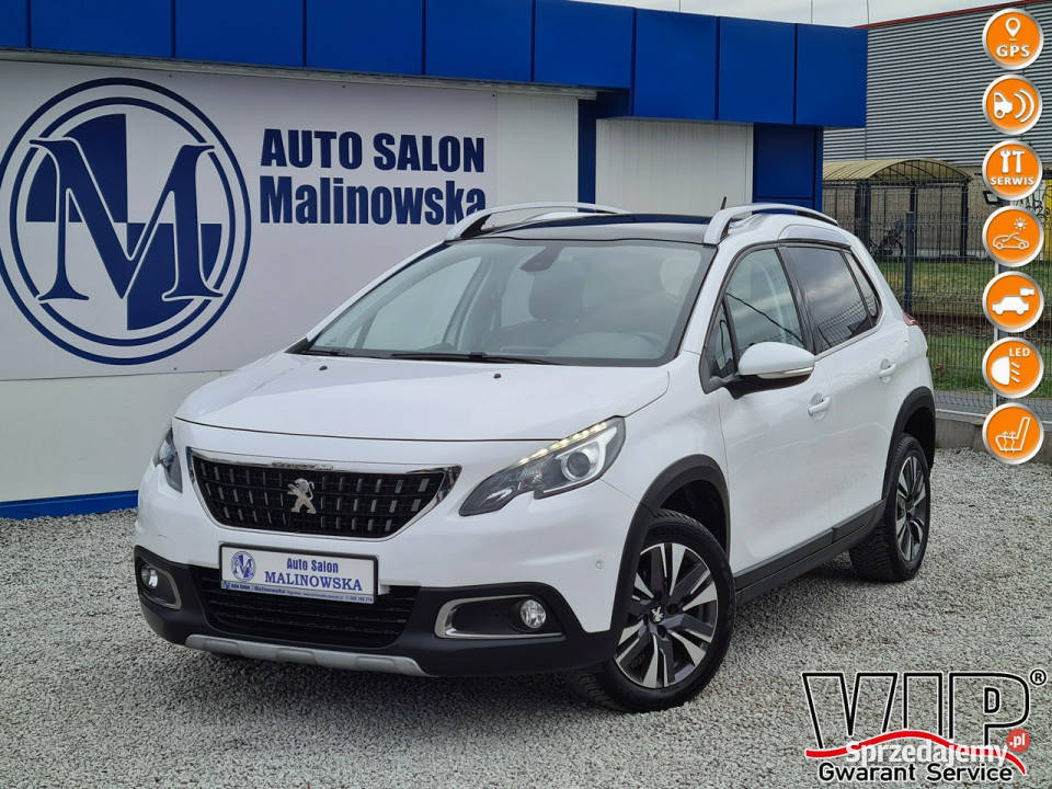 Peugeot 2008 SzklanyDach Navi 2xPDC Kamera światła do jazdy dziennej Wągrowiec sprzedam