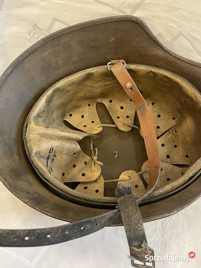 Oryginalny hełm niemiecki Stahlhelm II wojna Kraków sprzedam