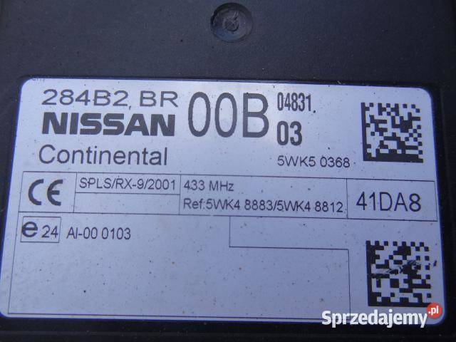 MODUŁ STEROWNIK KOMFORTU QASHQAI J10 2 284B2 BR sprzedam