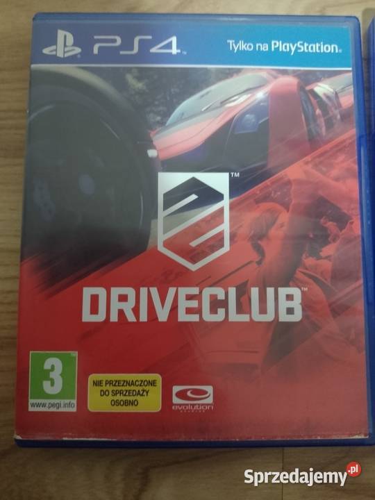 Sprzedam gry DRIVECLUB