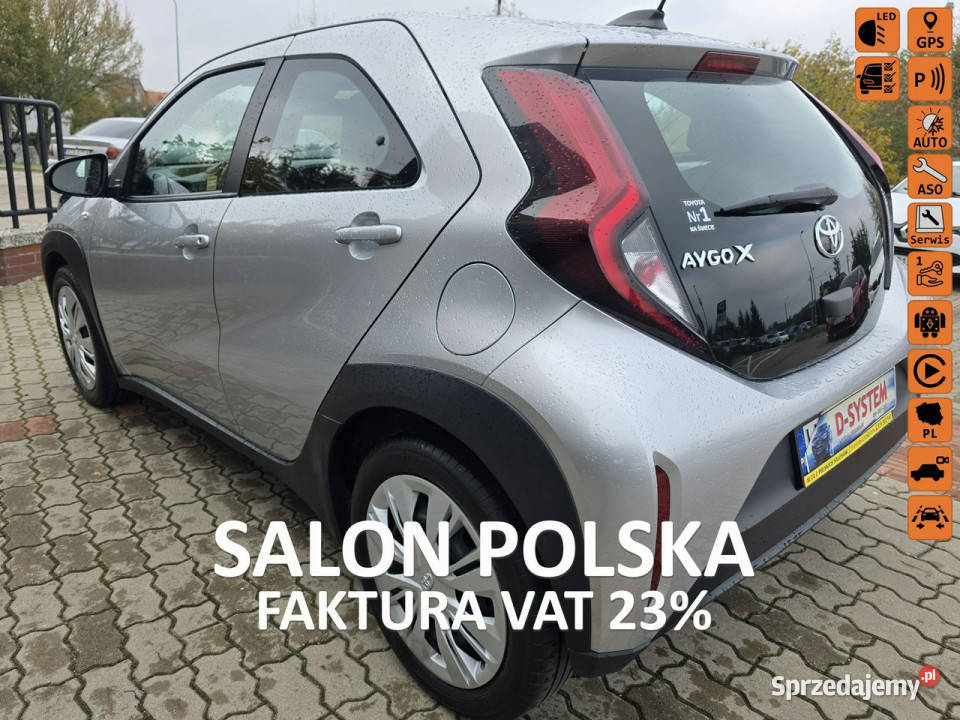 Toyota Aygo X 2023 Salon Polska 1Właściciel ledy światła LED Białystok