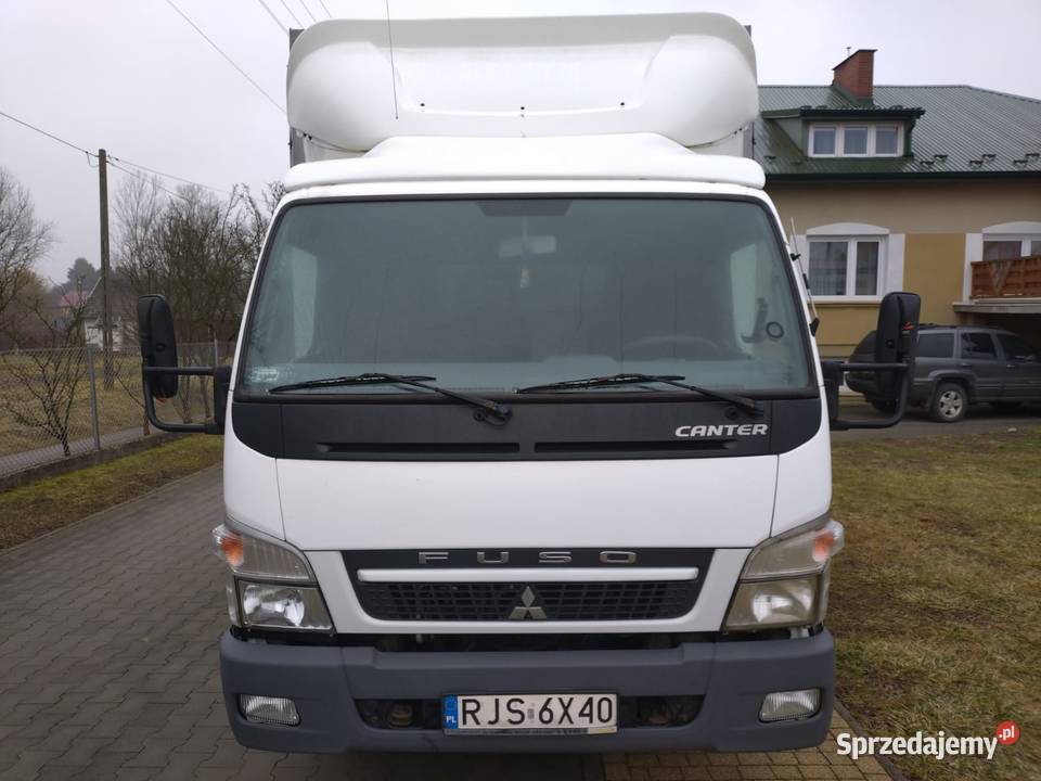 Mitsubishi FUSO Canter 3c15 plandeka 10 palet bezwypadkowy podkarpackie Jasło