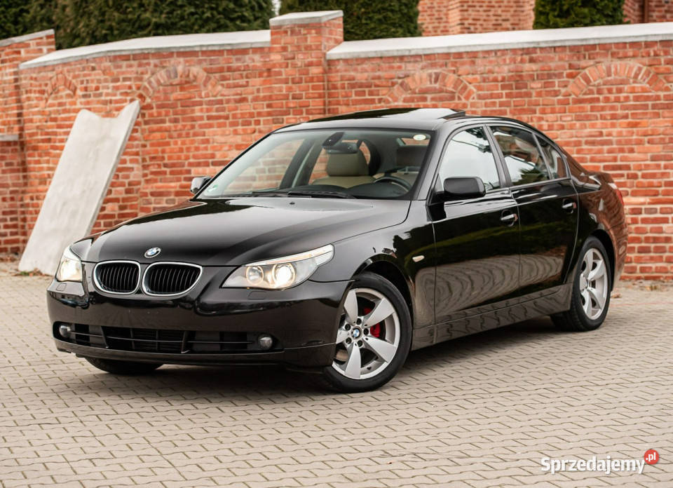 BMW 520 520d 163 Szyber BiXenon Navi Skóra Full czujnik martwego pola