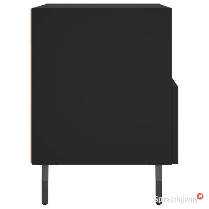 Szafki nocne 2 czarne 40x35x475 WM827471 mazowieckie Warszawa