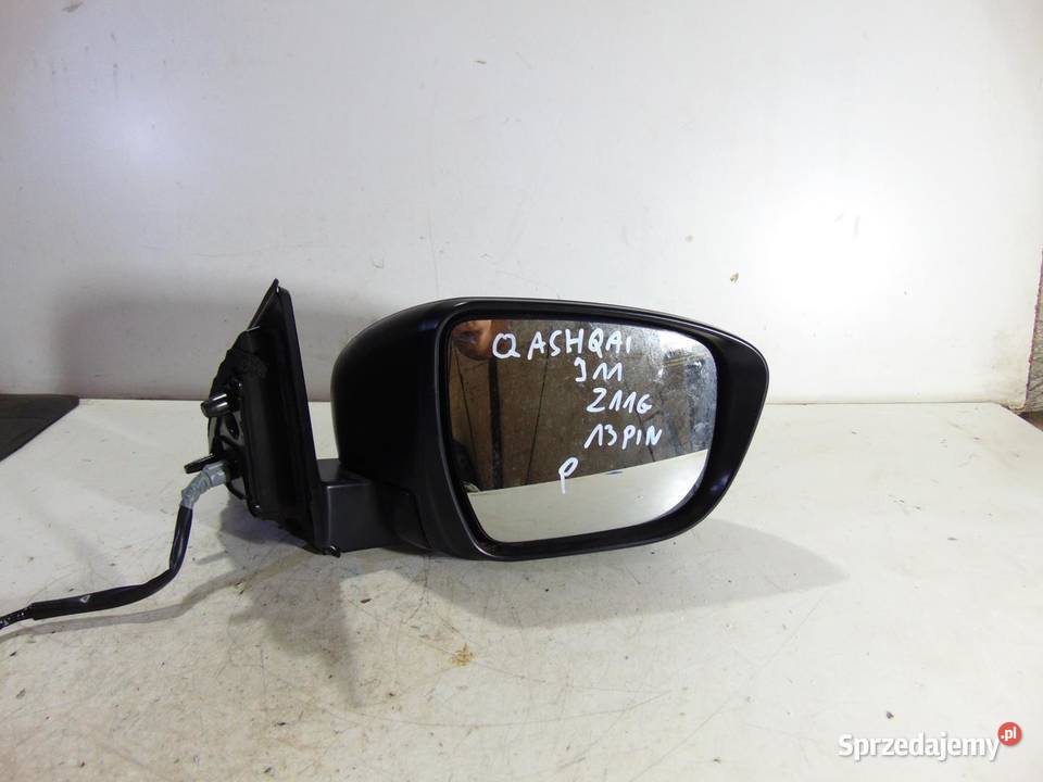 LUSTERKO PRAWE 13 PIN Z11G QASHQAI J11 sprzedam