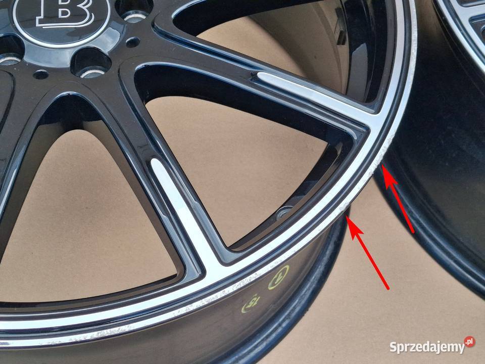 ALUFELGI FELGI BRABUS MONOBLOCK Z 20 85J 5X112 Bieleń
