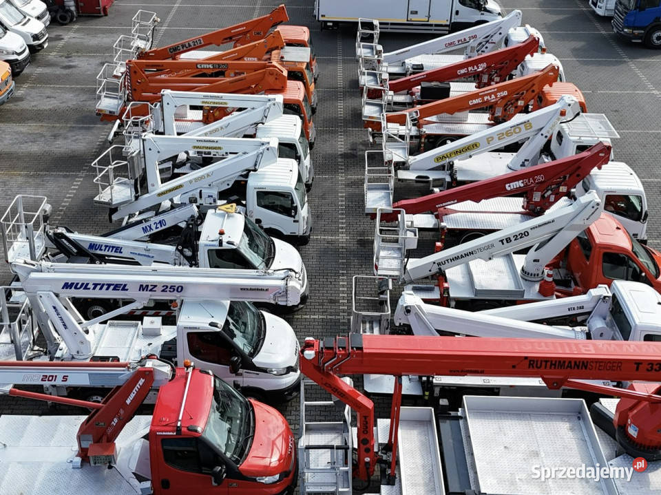 Nissan Zwyżka Podnośnik Koszowy 4X4 CABSTAR Rok produkcji 2018 Widełki