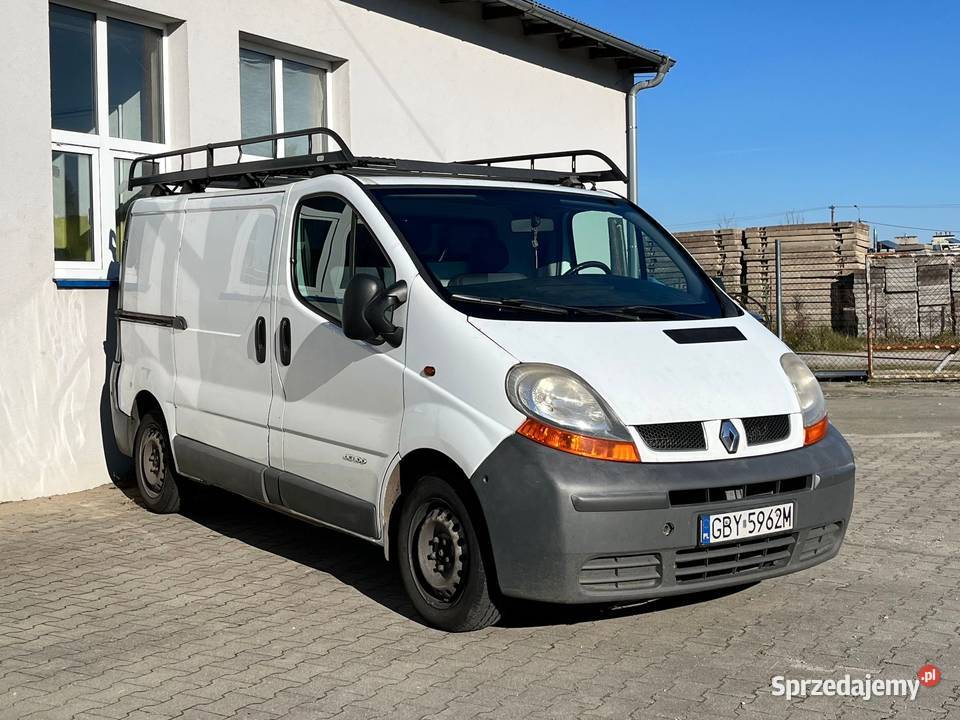 Renault Trafic 20 101 2006 Biały pomorskie