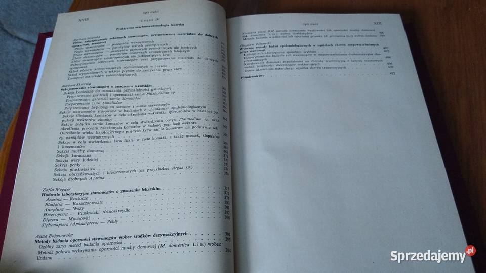 Arachnoentomologia lekarska red Zbigniew twarda Gdańsk