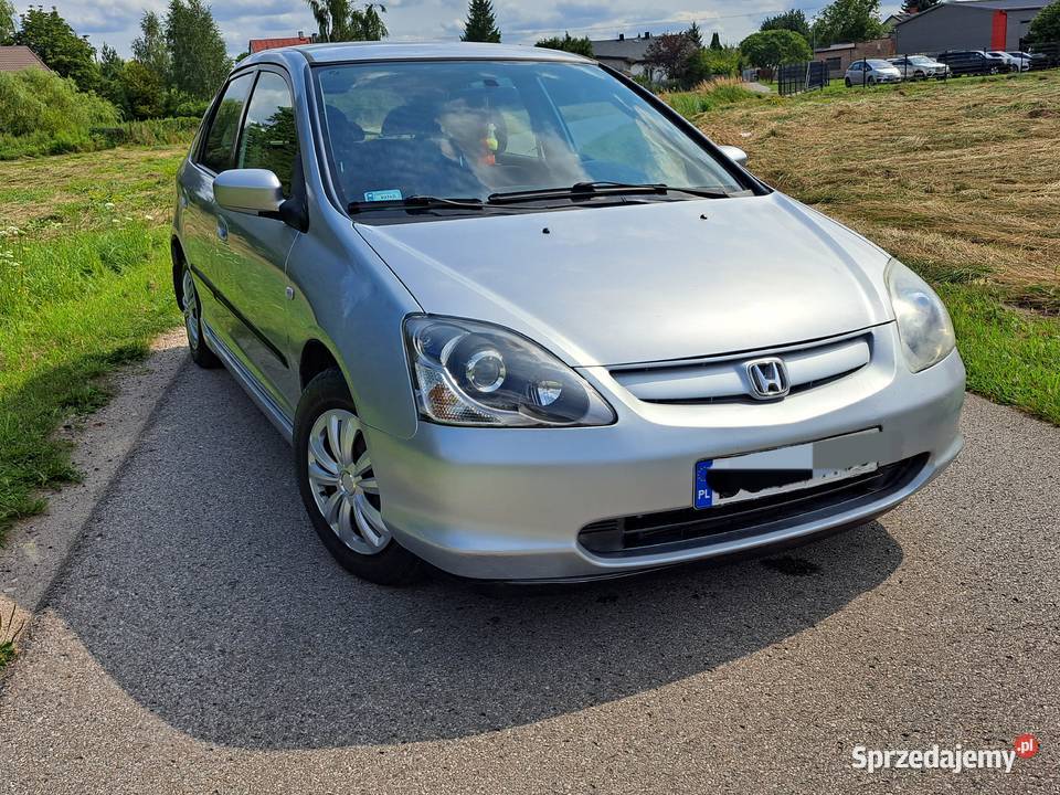 Sprzedam ładną Honde Civic 14 lift benzyna 2004r benzyna Żyrardów