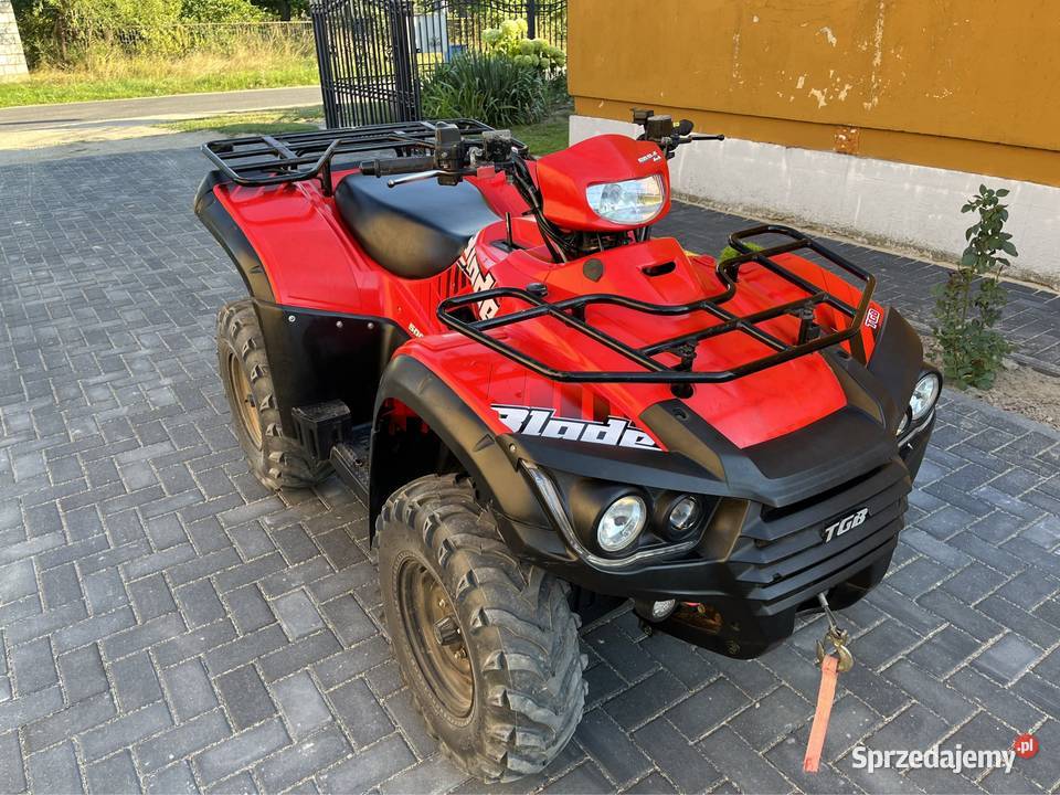 Quad TGB Blade 500 4x4 Rok produkcji 2014 mazowieckie Liwki Szlacheckie sprzedam