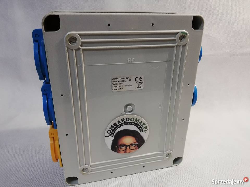 LOMBARDOMAT Timer Box 4x600W Promocja tygodnia warmińsko-mazurskie Olecko