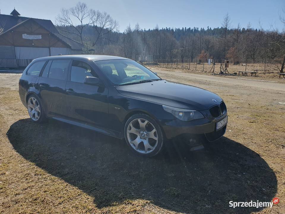 SPRZEDAZ ZAMIANA BMW Seria 5 E61 30 Benzyna LPG manualna Ustrzyki Dolne