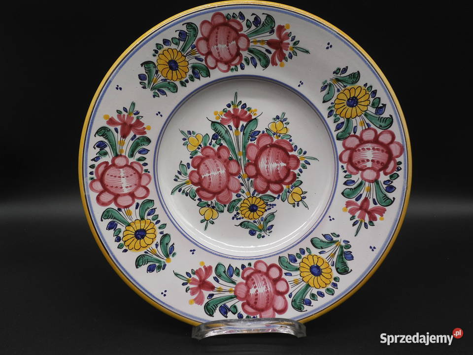 Ceramiczny talerz Czechy Raszków