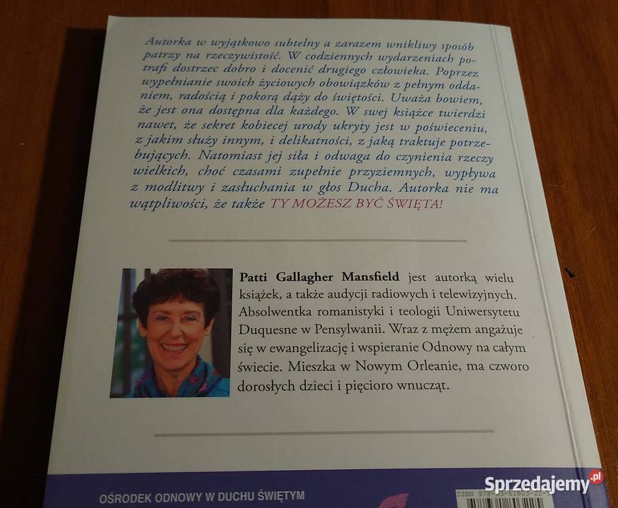 Świętość w zasięgu ręki Patti Gallagher wiara, duchowość Gdańsk