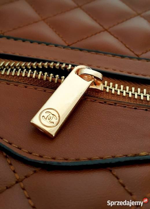 TOREBKA CHANEL ŁAŃCUSZKI PIKOWANA CC CHANELKA A4 Moda i Styl Bydgoszcz