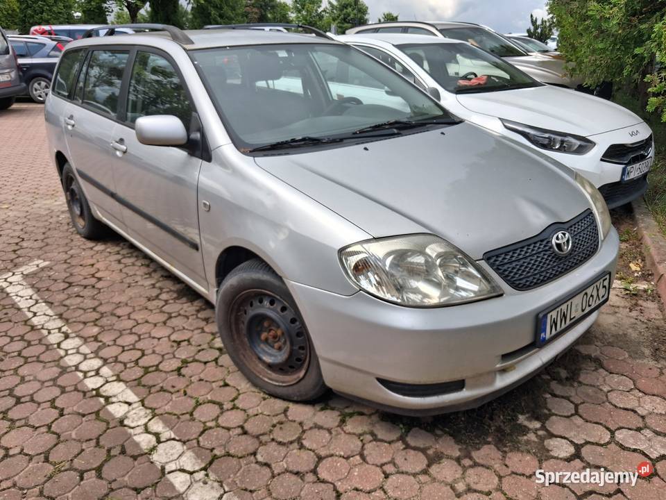 Toyota Corolla 16i VVTI Salon Polska nieuszkodzony Mrągowo