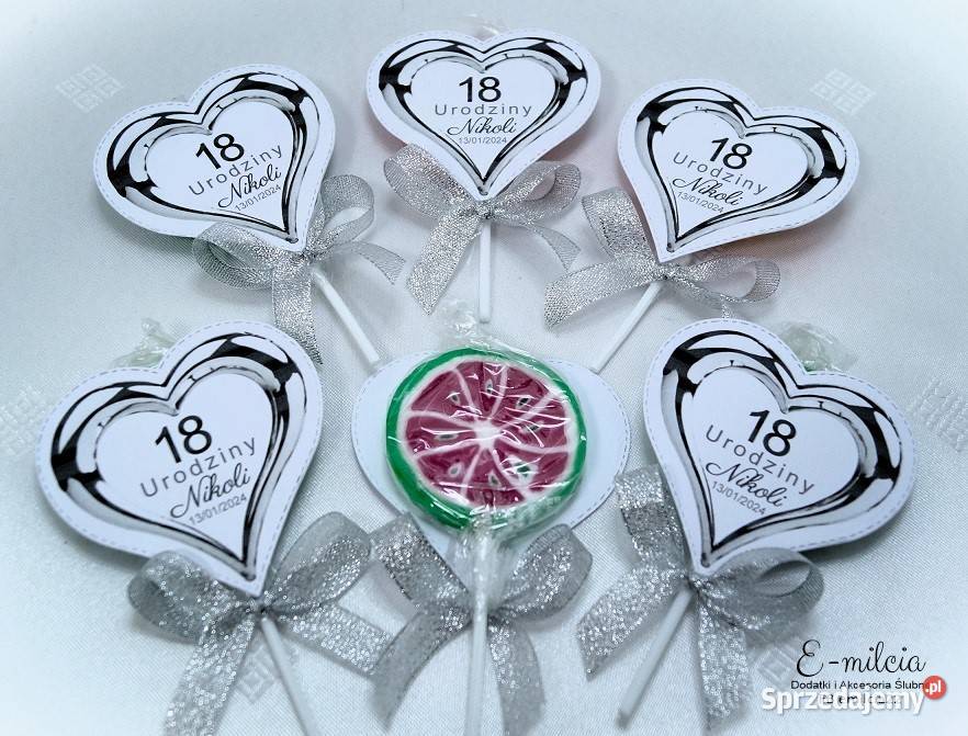 Duże Lizaki Deseniowe Pamiątka Prezent Zielona Góra sprzedam