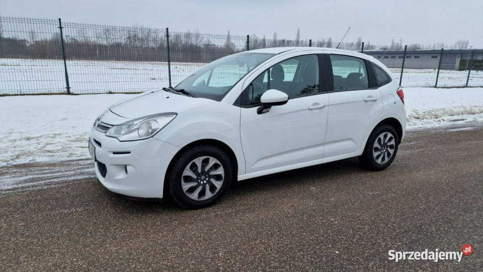 Citroen C3 12 Benzyna 2014r Klimatyzacja 5drzwi podgrzewane fotele Pabianice