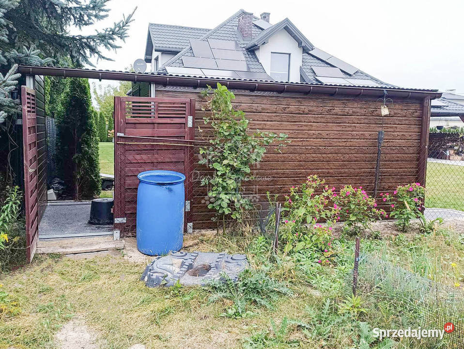 Schowek domek ogrodowy 45x25m wiata 18m drzwi 2x Wisła
