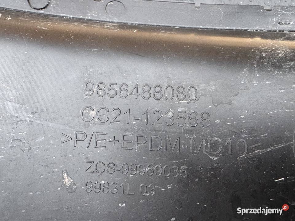 Kratka zderzaka przód prawa rh wlot powietrza c3 Międzychód