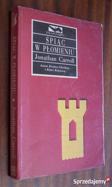 Jonathan Carroll Śpiąc w płomieniu Kultura i Rozrywka Parczew