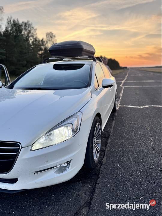 Peugeot 508 Benzyna Polski Salon Box Relingi wielofunkcyjna kierownica wielkopolskie sprzedam